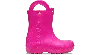 Crocs Handle It Rain Boot Bottes Enfants Pink Crush 34 In Pink Crush