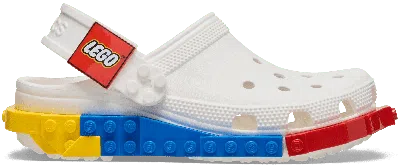 Crocs Kids' Lego® Creativity Clog; White, C13