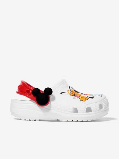 Crocs Kids Mickey And Friends Clog In White