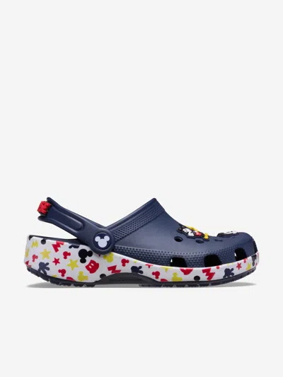 Crocs Kids Mickey Friends Classic Clog In Blue