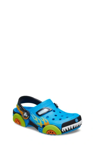 Crocs Kids' Monster Truck Classic Clog In Blue
