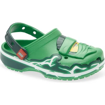 Crocs Kids' Ninjago Classic Clog In Green