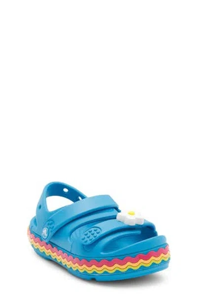 Crocs Kids' Ric Rac Thong Sandal In Blue