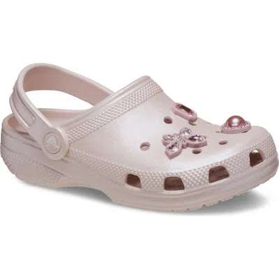 Crocs Kids' Shimmer Gem Classic Clog