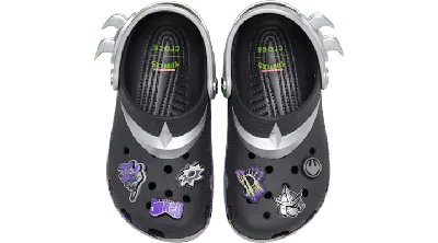 Crocs Kids' Teenage Mutant Ninja Turtles Shredder Classic Clog In Black