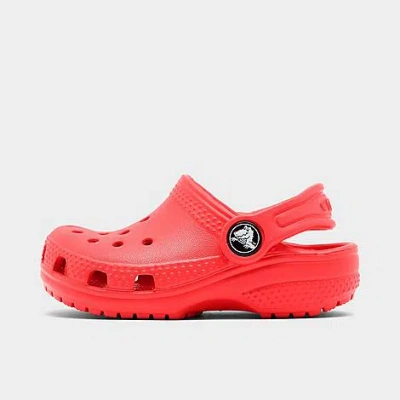 Crocs Babies'  Kids' Toddler Classic Clog Shoes In Varsity Red