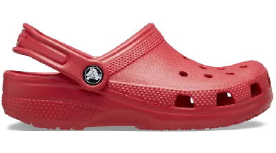 Crocs Toddler Classic Clog In Varsity Red