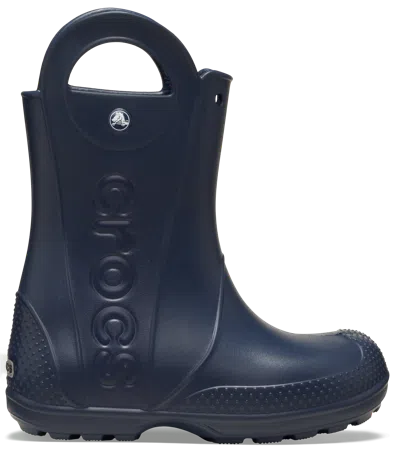 Crocs Toddler Handle It Rain Boot Bottes Enfants Navy 25
