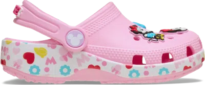 Crocs Kids' Toddlers' Mickey & Friends Minnie Classic Clog; Multi, C10