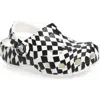 Crocs Kids' Warped Check Classic Clog In Multi