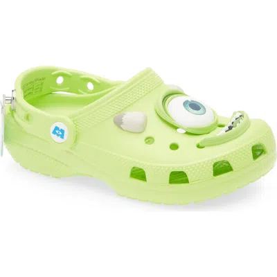 Crocs Kids' X Disney Pixar Monsters, Inc. Mike Classic Clog In Green Multi