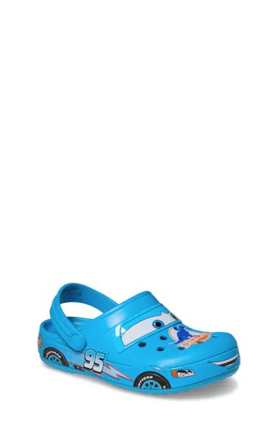 Crocs Kids' X Lightning Mcqueen Dinoco Clog In Blue