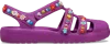 Crocs | Kids | Classic Beaded Fisherman | Sandals | Grapeberry | J6