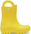 Crocs Handle It Rain Boot Bottes Enfants Yellow 34 In Yellow