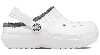Crocs Classic Lined Sabots Enfants White / Grey 32 In White/grey