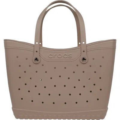 Crocs Large Classic Tote In Brown