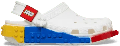 Crocs Lego® Creativity Clog; White, W12/m10