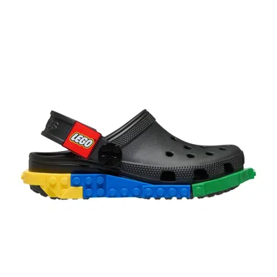 Pre-owned Crocs Lego X  Classic Creativity Clog Big Kid 'black Multicolor' | Kid's Size 1
