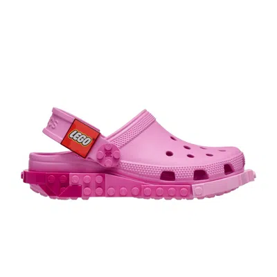 Pre-owned Crocs Lego X  Creativity Clog Kids 'pink' | Kid's Size 12