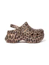 Crocs Girls Bae Animal Clog In Animal Print