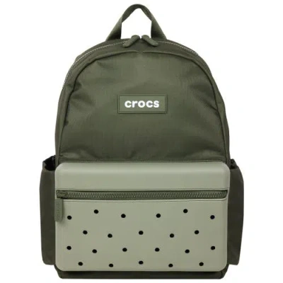 Crocs Lightweight Backpack With Molded Front Storage Pocket In White