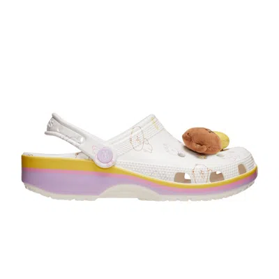 Pre-owned Crocs Line Friends X Classic Clog 'brown & Friends' | White | Men's Size 5