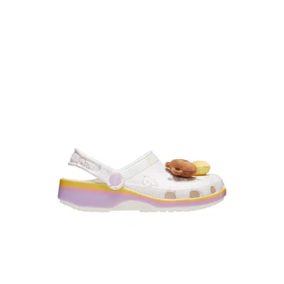 Pre-owned Crocs Line Friends X Classic Clog Toddler 'brown & Friends' | White | Infant Size 10