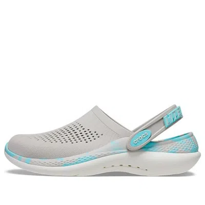 Crocs Literide 360 Marbled Clog In Pearl White/multi