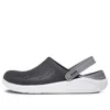 Crocs Literide Shoe Sandals Black Smoke Grey Unisex