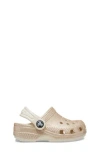 Crocs Little Glitter Clog In Gold
