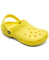 Crocs Little Kids Classic Clog Sandals From Finish Line In Cyber Yellow