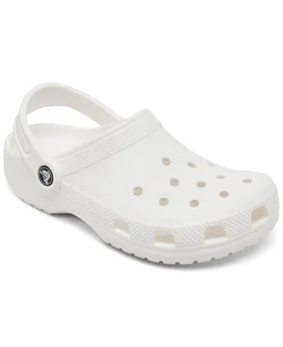 Crocs Little Kids Classic Clog Sandals From Finish Line In White