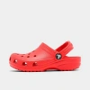 Crocs Little Kids' Classic Clog Shoes In Varsity Red