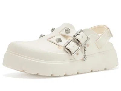 Crocs Loaferette Clogs Women's Clog/mule Shoes Chalk Star Studded: 9 M In White