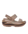 Crocs Mega Crush Sandals In Latte-brown In Brown