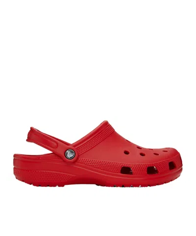 CROCS LOGO EMBOSSED SANDALS