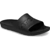 Crocs Logo Slide Sandal In Animal Print