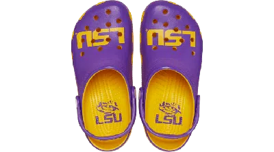 Crocs Lsu Classic Clog In Sunflower