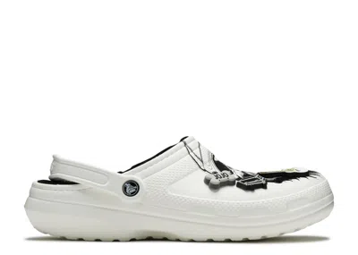 Crocs Luke Combs X  Classic Lined Clog 'skully' In White