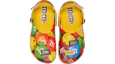 Crocs M&m's  Classic Clog In Yellow