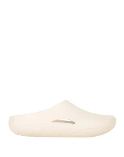 Crocs Man Mules & Clogs Cream Size 9 Eva (ethylene - Vinyl - Acetate) In White