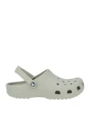 Crocs Man Mules & Clogs Light Grey Size 8 Plastic In Gray