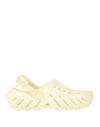 Crocs Man Mules & Clogs Pastel Yellow Size 9 Eva (ethylene - Vinyl - Acetate)