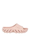 Crocs Pink Echo Slides