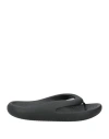 Crocs Man Thong Sandal Black Size 11 Rubber