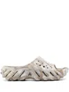 Crocs Marble-effect Perforated-design