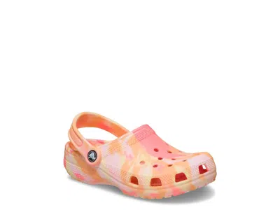 Crocs Marbled Clog Kids' In Pink
