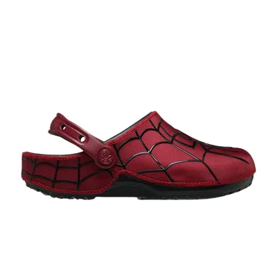Pre-owned Crocs Marvel X  Classic Clog 'spiderman Neo' | Red | Men's Size 9