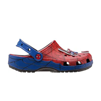 Pre-owned Crocs Marvel X  Web Calssic Clog K 'spiderman' | Red | Men's Size 8