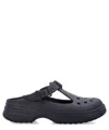 Crocs Mary Jane Clog Slippers In Black